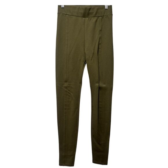 rag & bone High Waisted Slim Fit Pull On Pants Olive Green Small - Picture 1 of 7